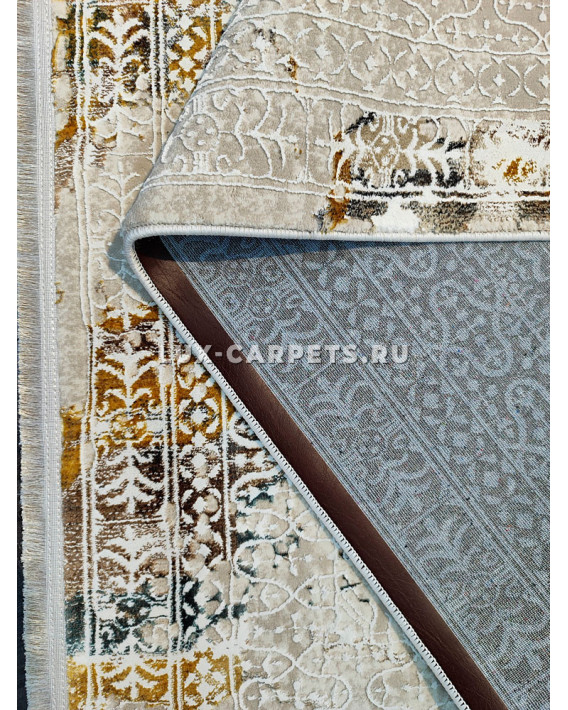 Ковер 1,60х2,30 турецкий PRESTIGE L376A GOLD / GOLD
