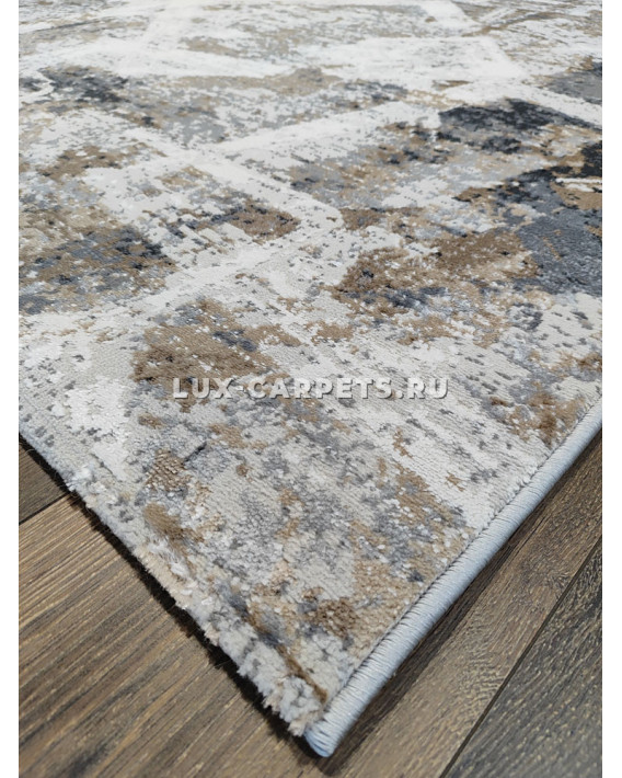 Ковер турецкий EFES IF36A WHITE D GRAY