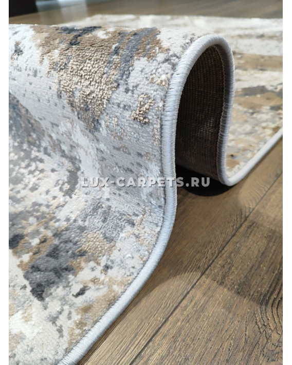 Ковер турецкий EFES IF36A WHITE D GRAY