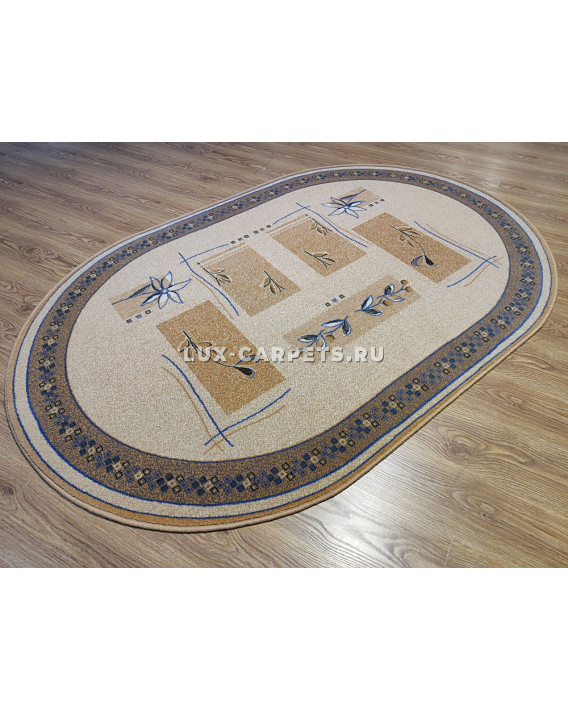 Ковер шерстяной 1,50х2,30 Floare-Carpet 234 00121 Овал
