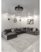 Ковер VENEZIA-02913 B490E L-GRAY1/GRAY