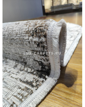 Ковер турецкий MIRA PLUS NL86A CREAM WHITE овал