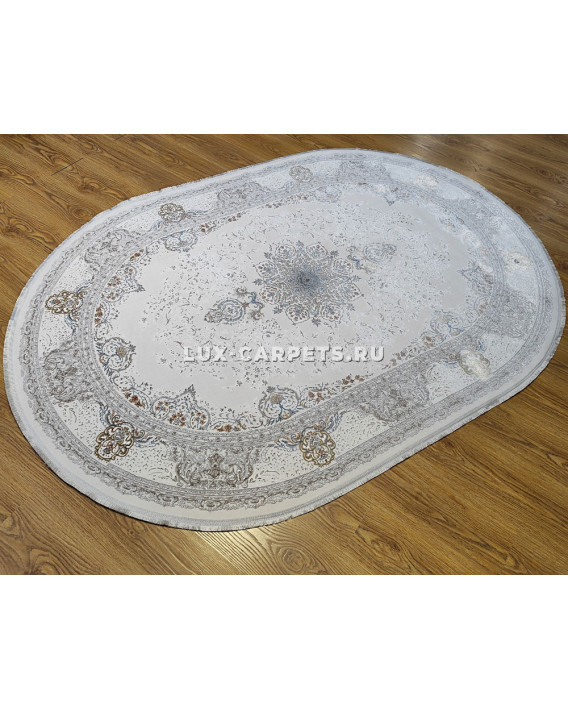 Ковер турецкий AZURE 7162A CREAM CREAM овал