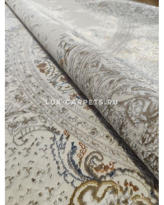 Ковер турецкий AZURE 7162A CREAM CREAM овал