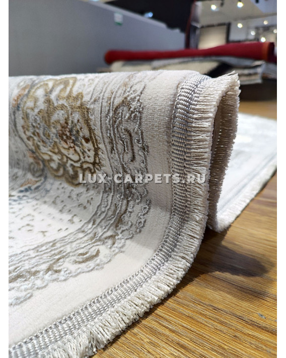 Ковер турецкий AZURE 7162A CREAM CREAM овал
