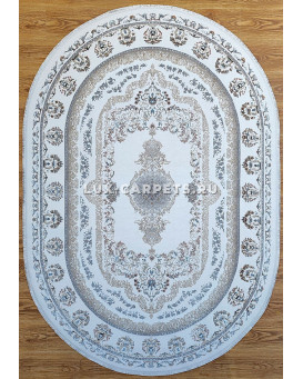 Ковер турецкий AZURE 7163A CREAM CREAM овал