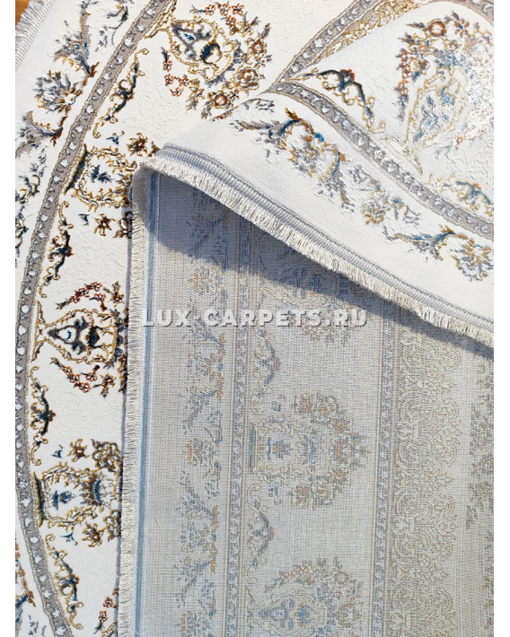 Ковер турецкий AZURE 7163A CREAM CREAM овал