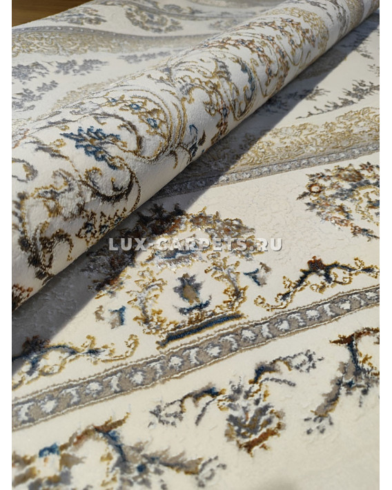 Ковер турецкий AZURE 7163A CREAM CREAM овал
