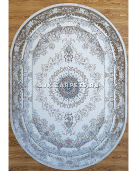 Ковер турецкий AZURE 7164A CREAM L BEIGE овал