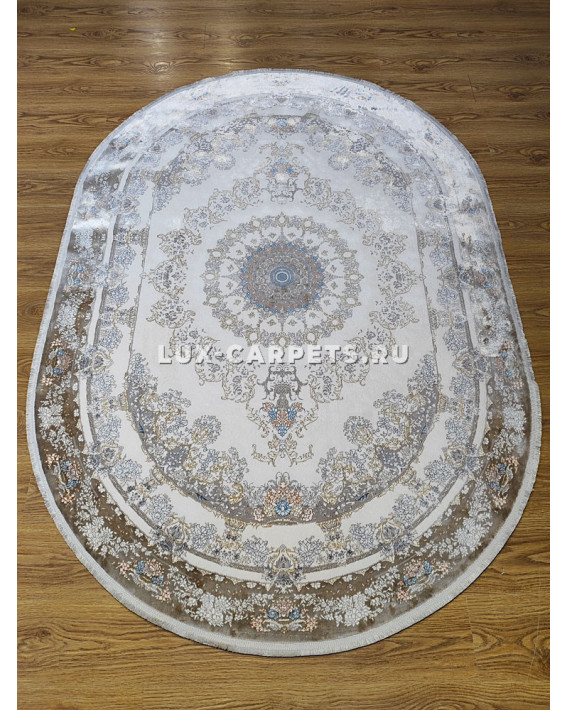 Ковер турецкий AZURE 7164A CREAM L BEIGE овал