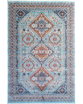 Ковер турецкий ANTIK KM75A TURQUOIS CREAM