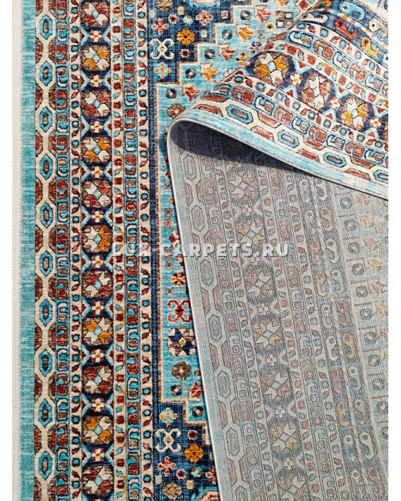 Ковер турецкий ANTIK KM75A TURQUOIS CREAM