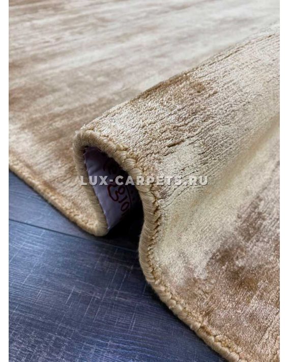 Indien Handloom bamboo silk HM lt brown Nr.5