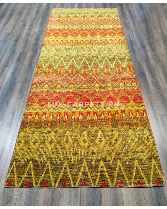 Ковер 1,54х3,72 Pakistan Modern Design M131 gold/red